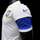 Football Shirt Brazil White 04-05 Retro extra 2