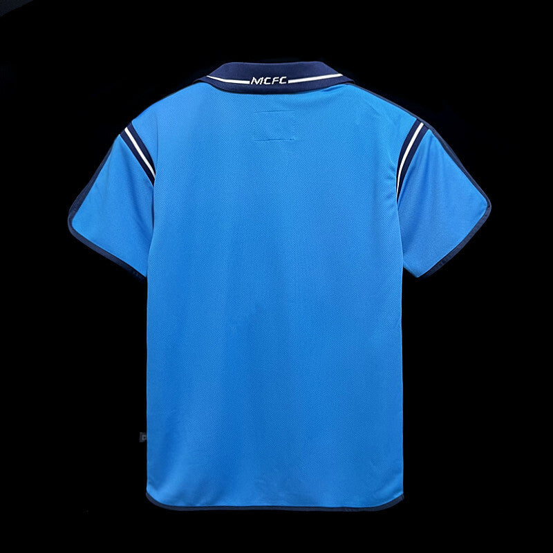 Football Shirt Manchester City Home 02-03 Retro extra 4