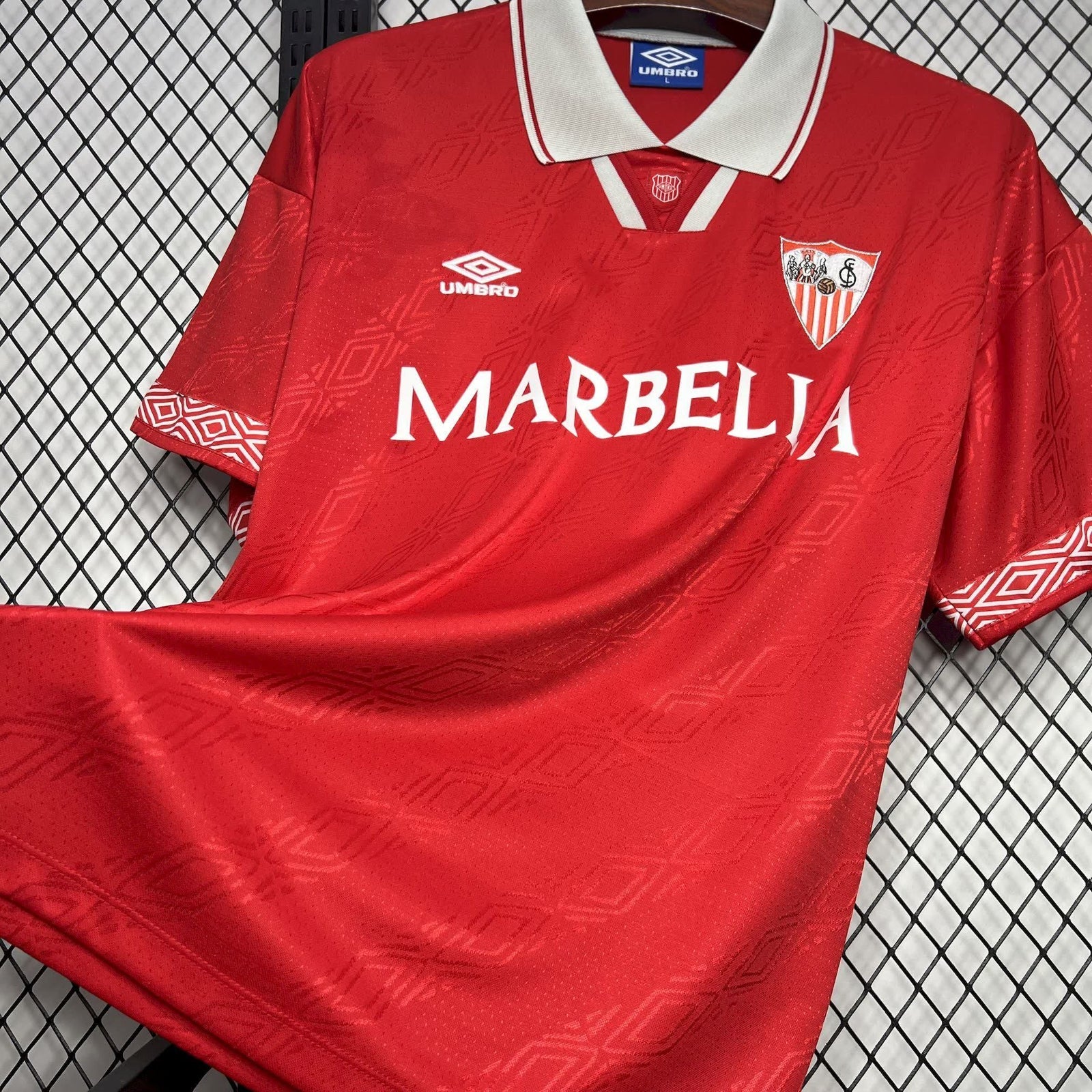 Football Shirt Sevilla FC Away 94-96 extra 3