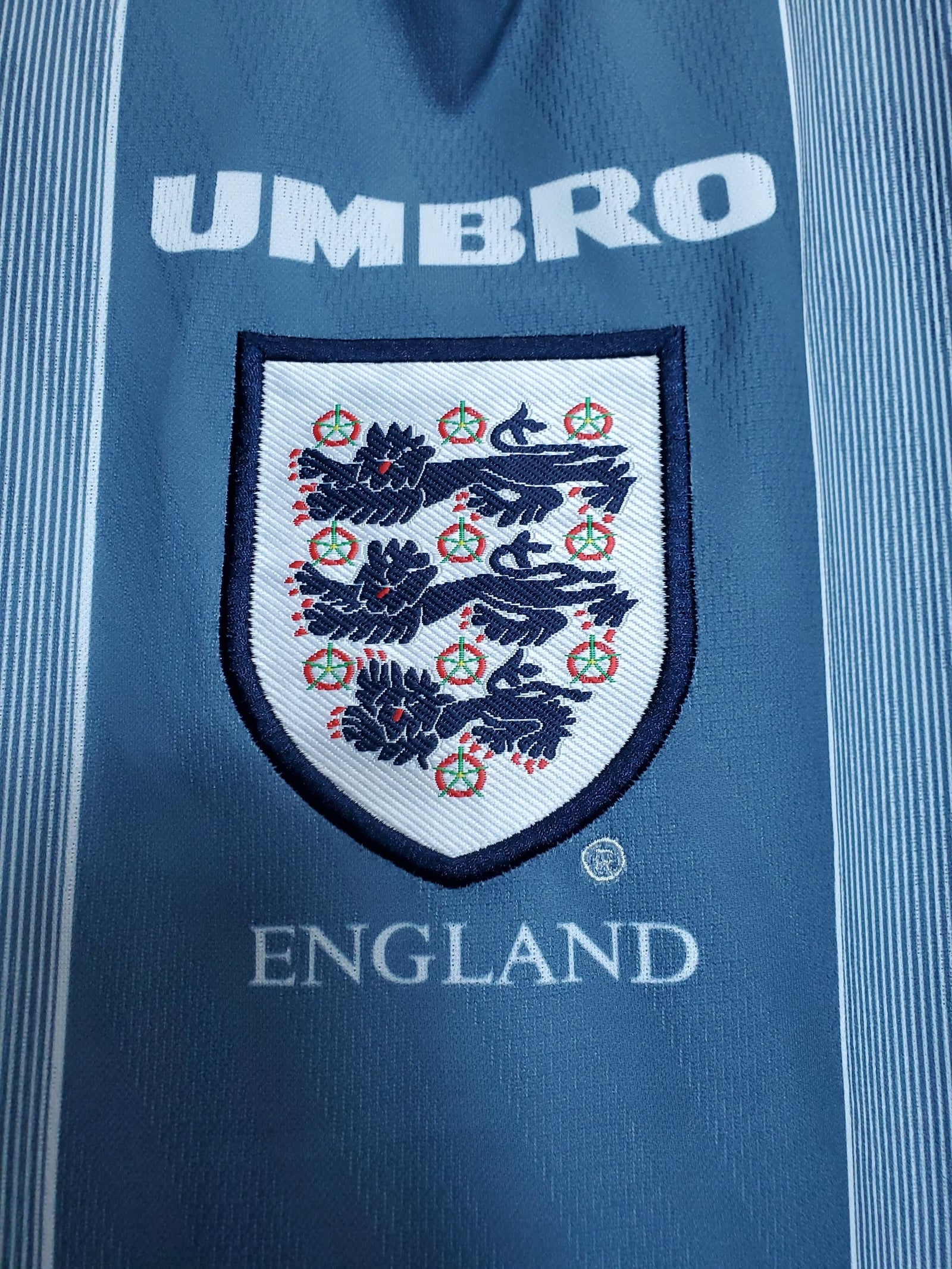 Football Shirt England Away 96-97 Retro extra 3