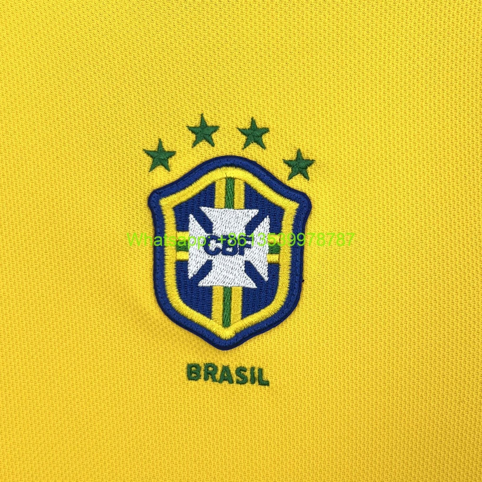 Football Shirt Brazil Home 98-99 Retro extra 3