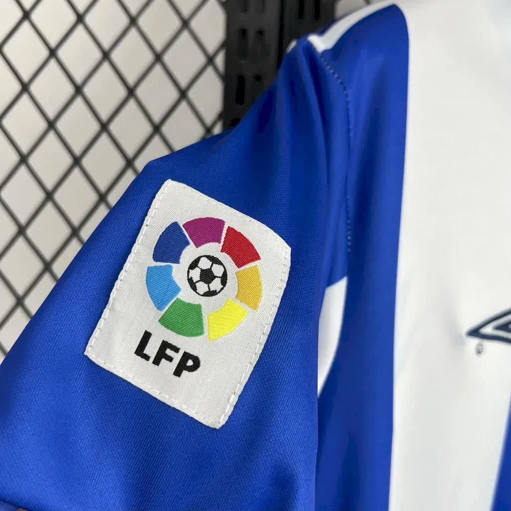 Football Shirt Malaga CF Home 05-06 Retro extra 3