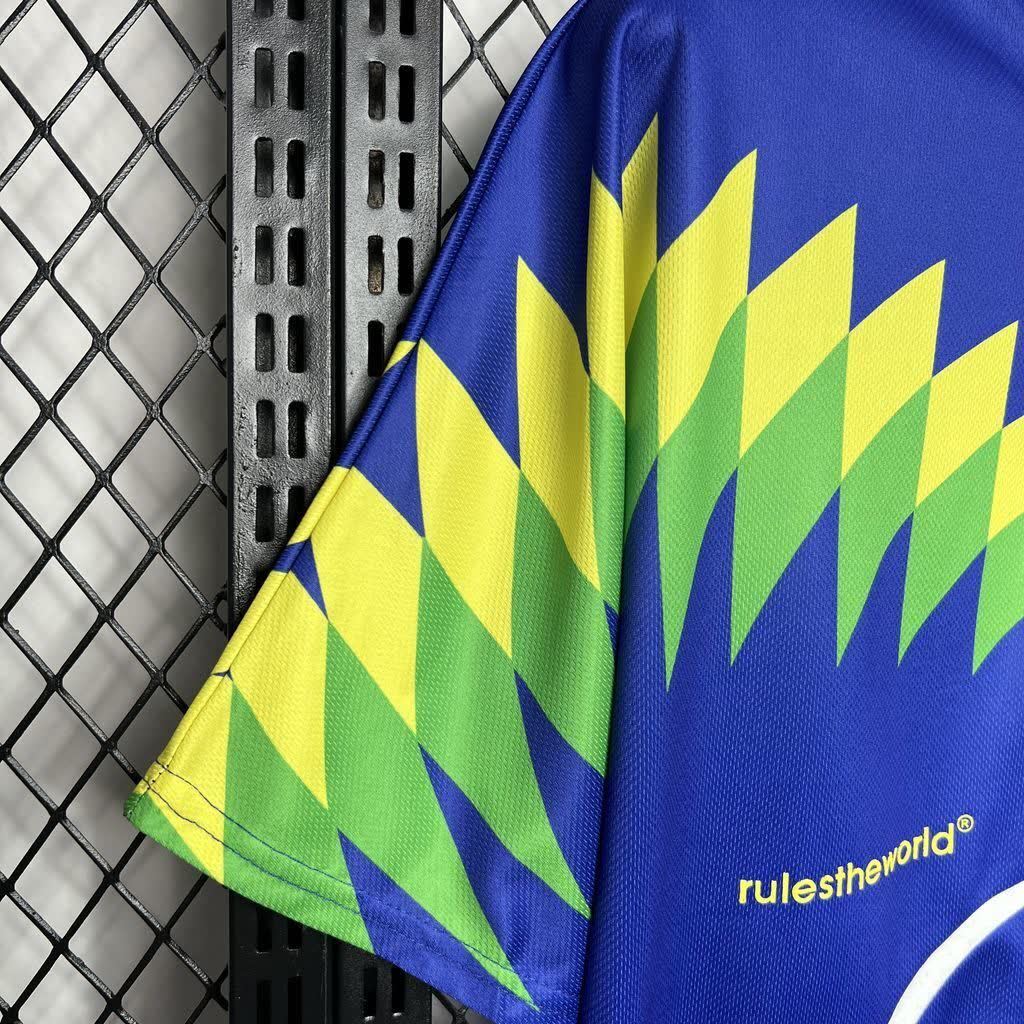 Football Shirt Brazil Away 95-96 Corteiz Retro extra 3