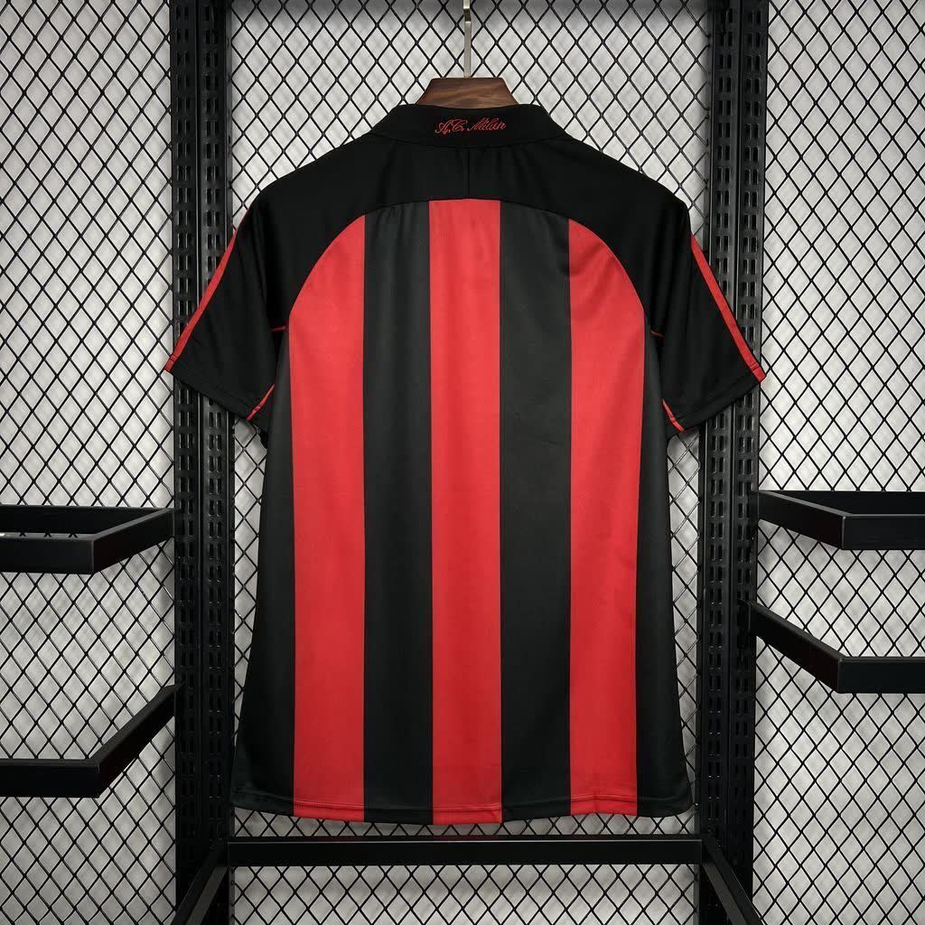 Football Shirt AC Milan Home 00-02 Retro back
