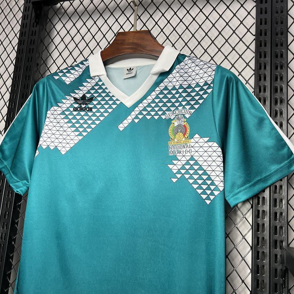Football Shirt Mexico Home 1990 Retro extra 4