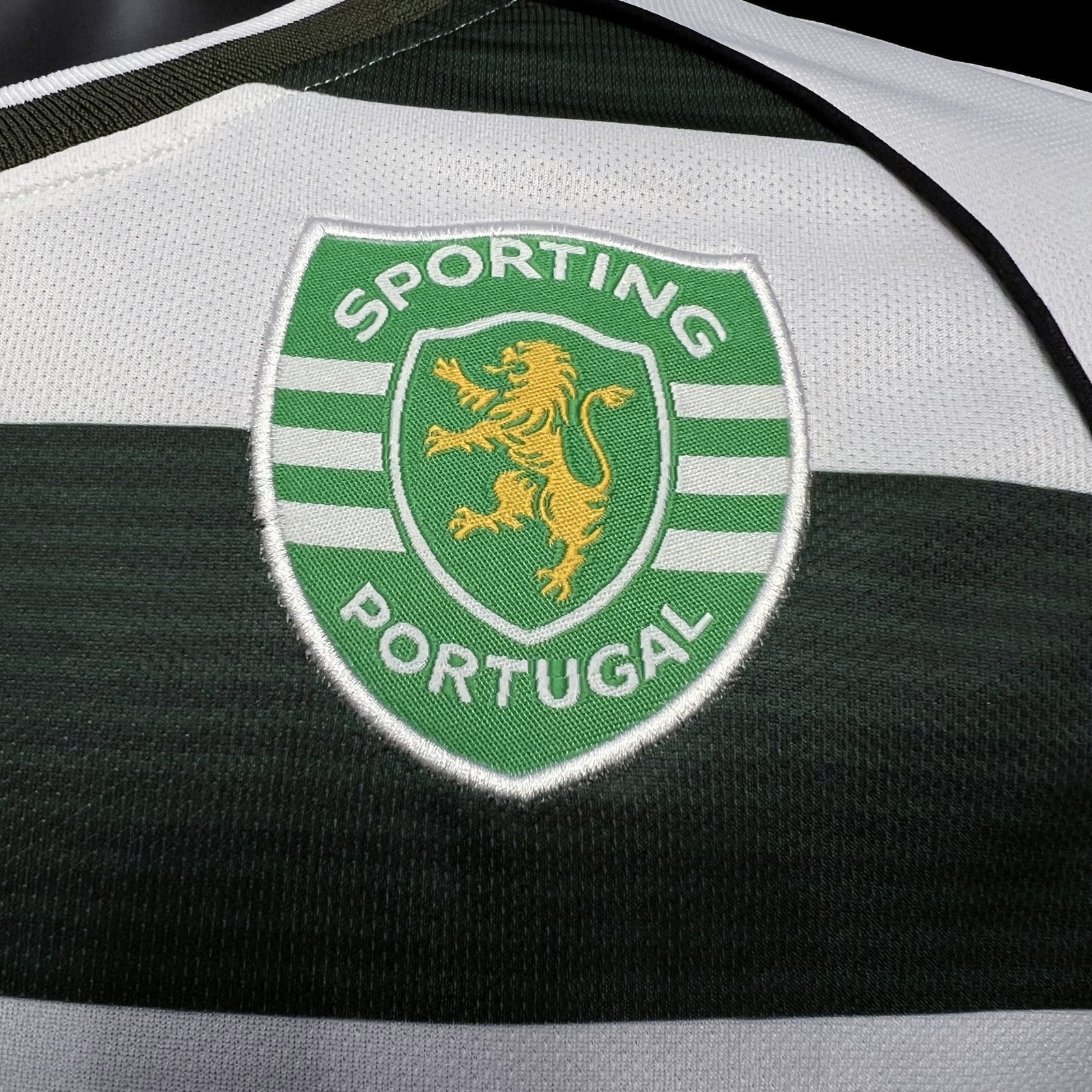 Football Shirt Sporting CP Home 01-03 Retro extra 3