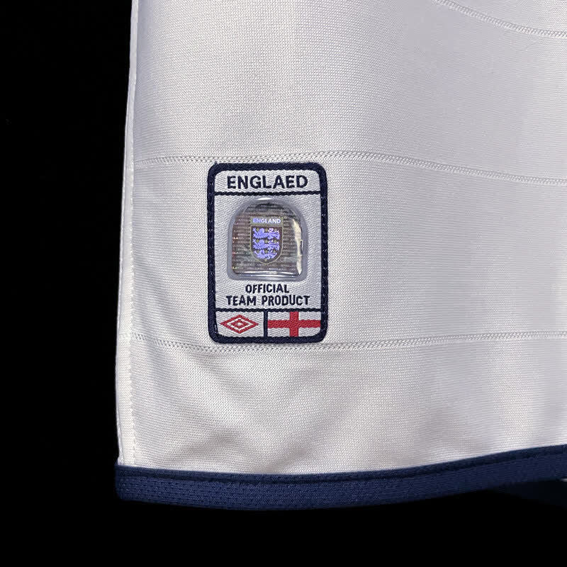 Football Shirt England Home 04-05 extra 3