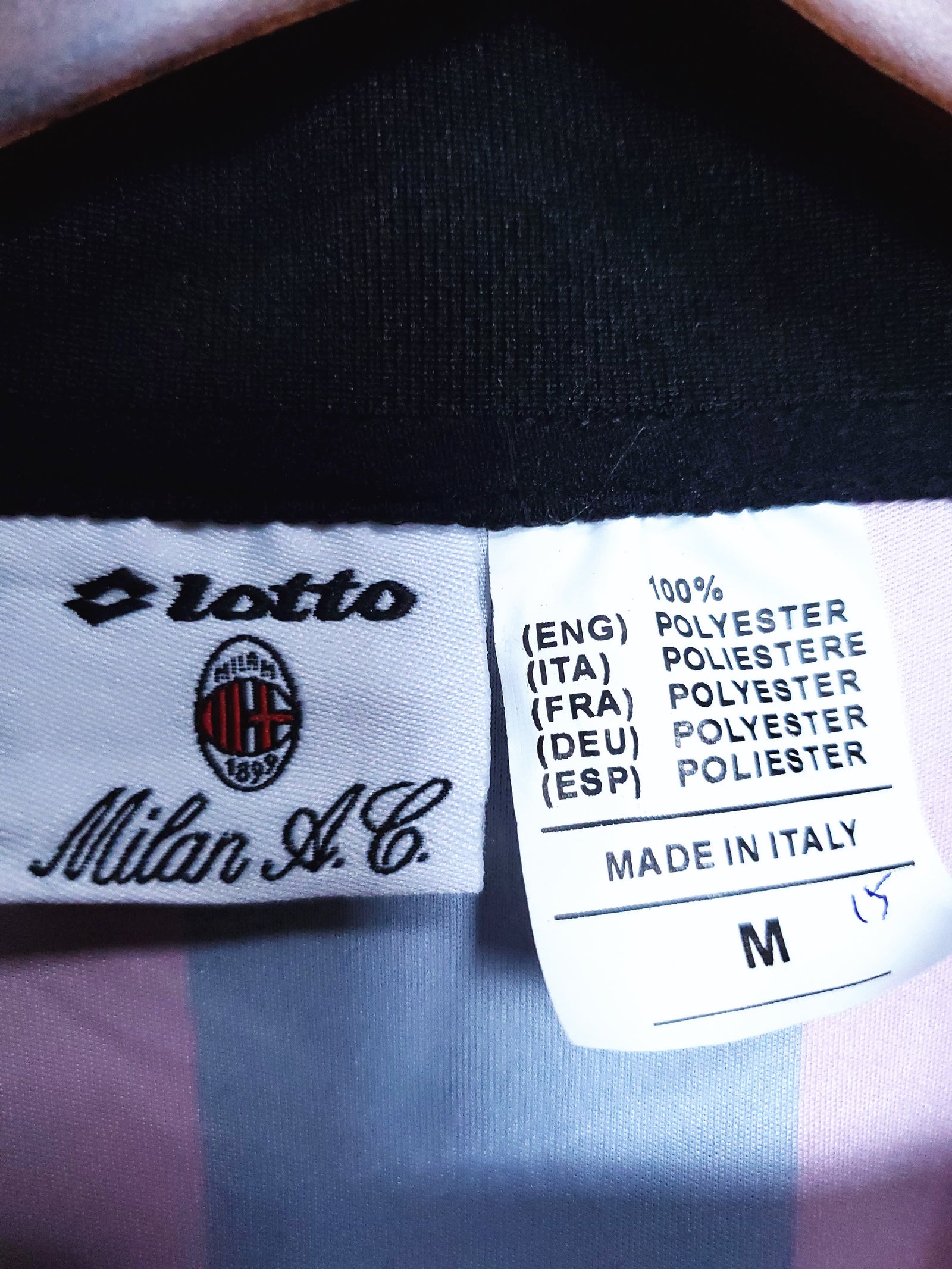 Football Shirt AC Milan Home 92-94 Retro extra 3