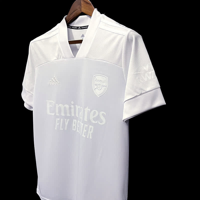 Football Shirt Arsenal All White 21-22 extra 3