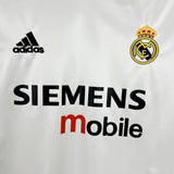 Football Shirt Real Madrid Home 04-05 extra 3
