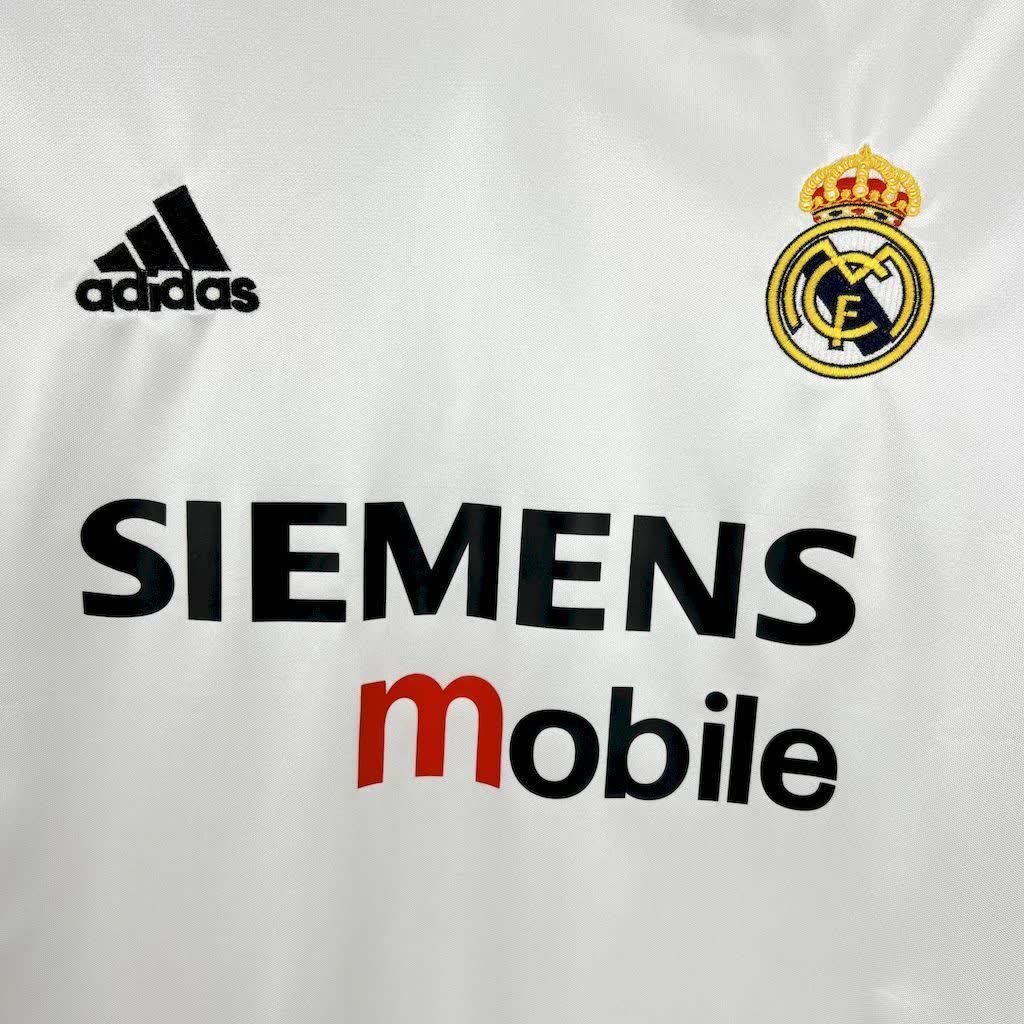 Football Shirt Real Madrid Home 04-05 extra 3