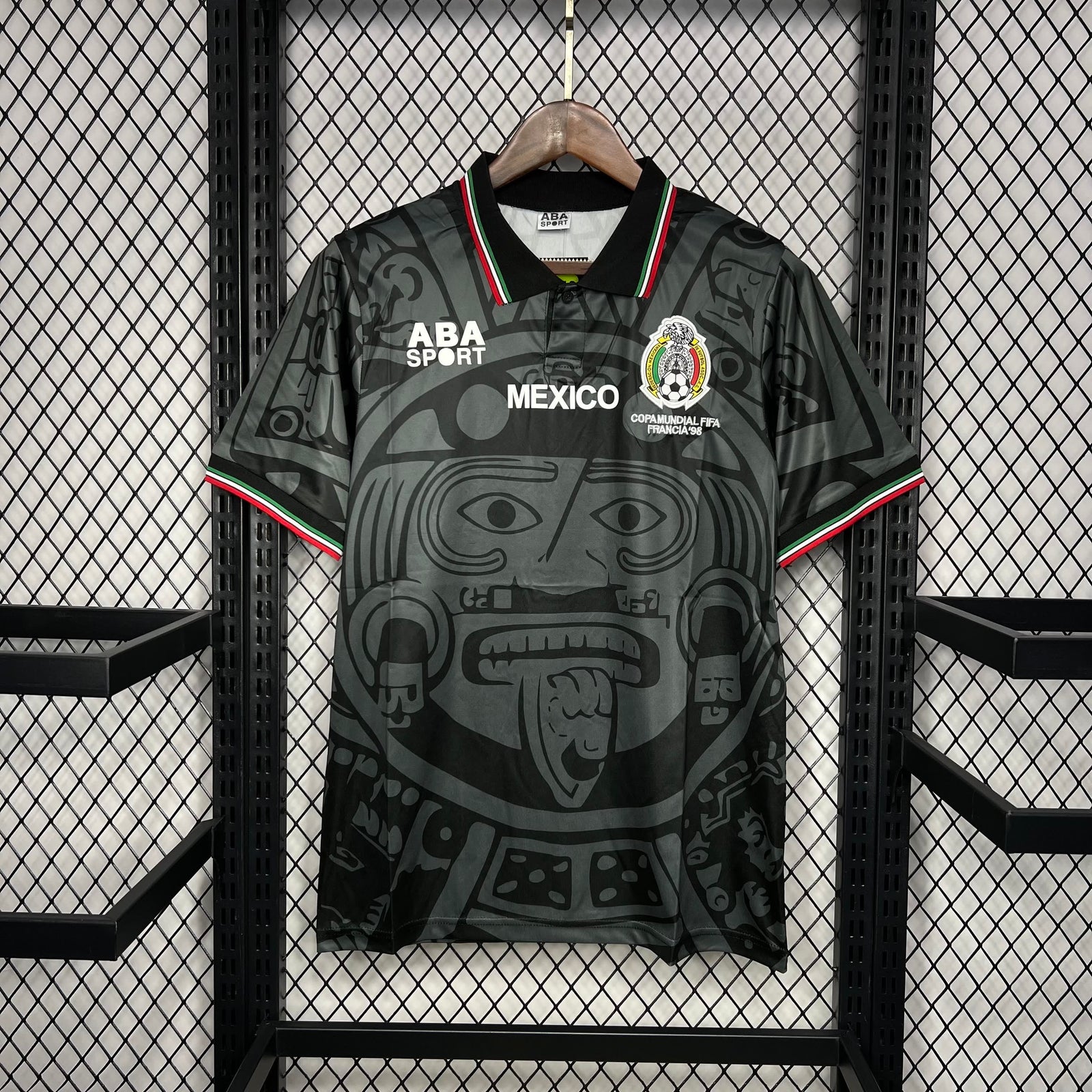 Football Shirt Mexico Fourth 1998 Retro extra 3
