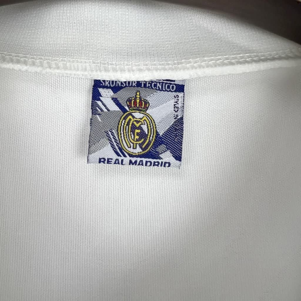 Football Shirt Real Madrid Home 96-97 Retro extra 3