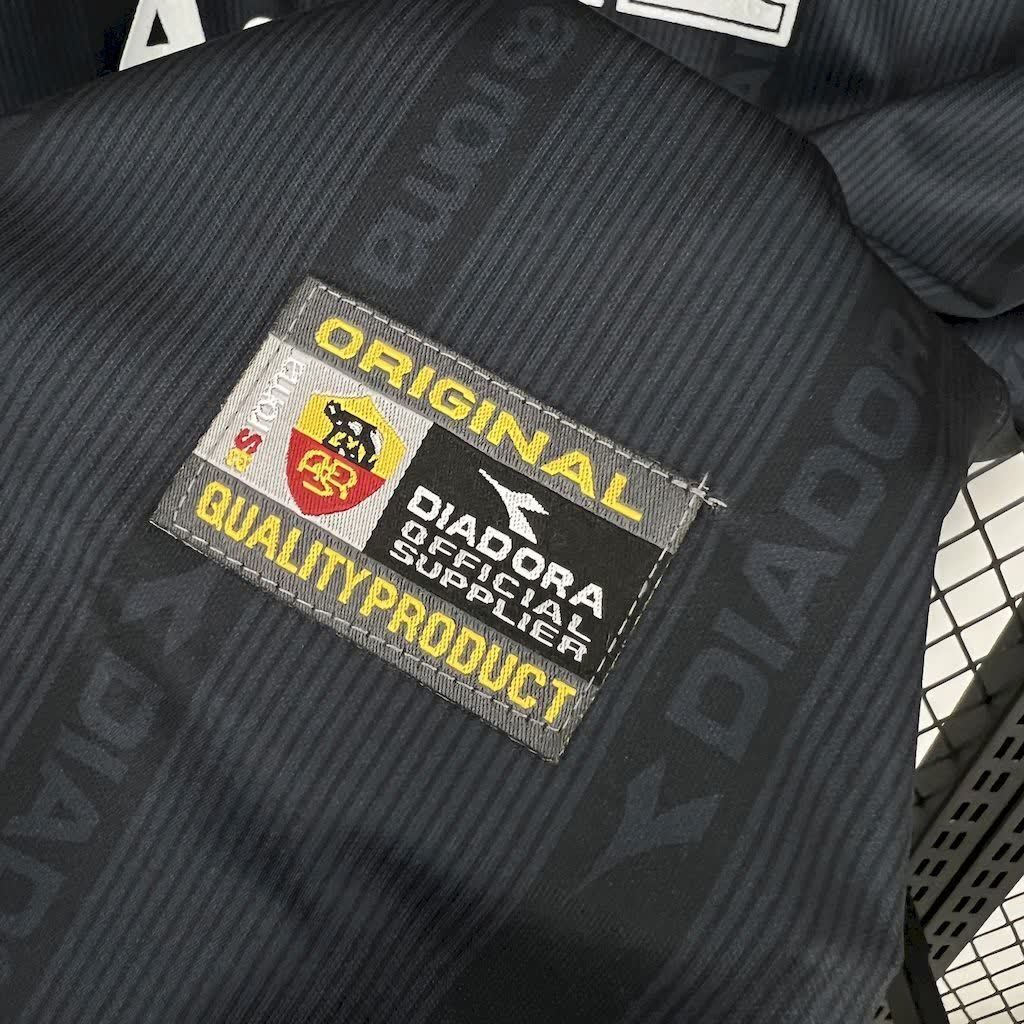 Football Shirt AS Roma Away 99-00 Retro extra 3