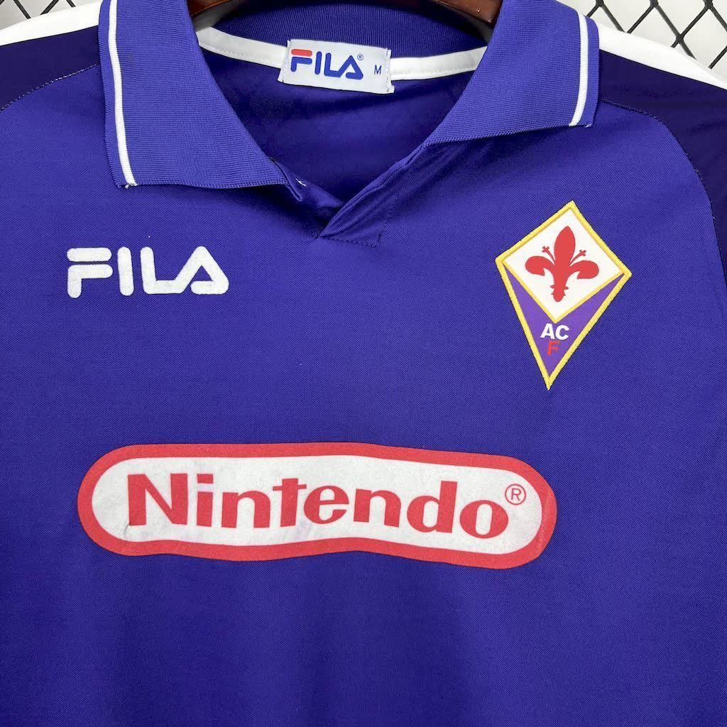 Football Shirt Fiorentina Home 98-99 Long Sleeves Retro extra 3