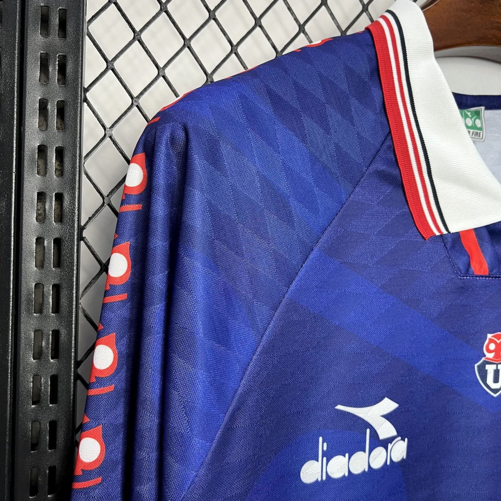 Football Shirt Universidad De Chile Home 96-97 Retro Long Sleeve extra 2