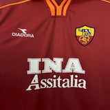 Football Shirt AS Roma Home 98-99 Retro extra 3