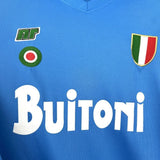 Football Shirt SSC Napoli Home 87-88 Retro extra 3