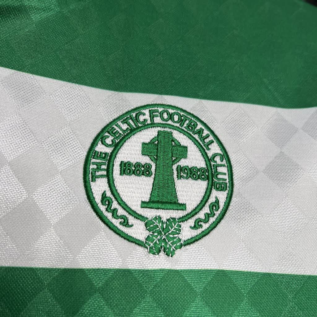 Football Shirt Celtic Home 87-88 Retro extra 3