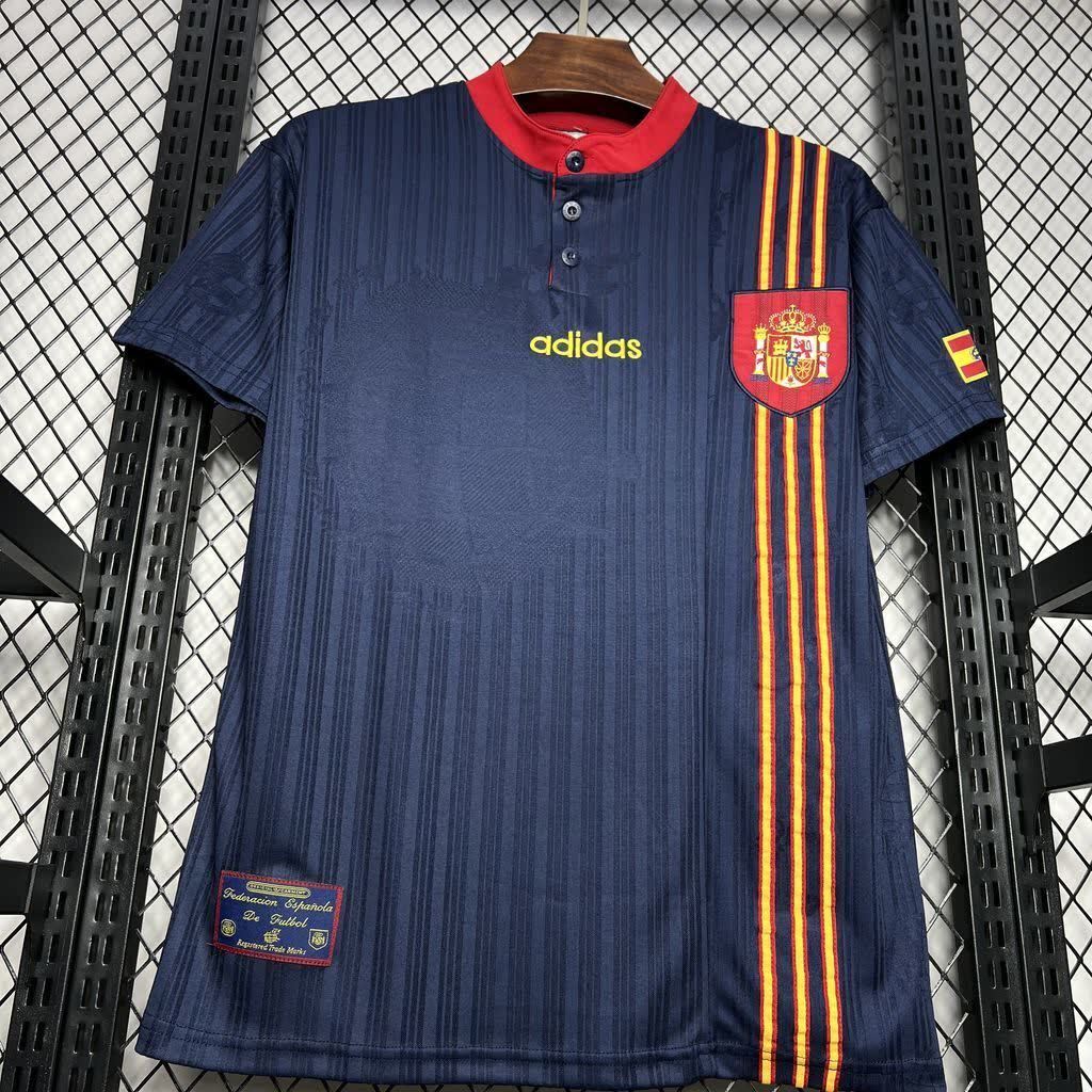 Football Shirt Spain Away 96-97 Retro extra 3
