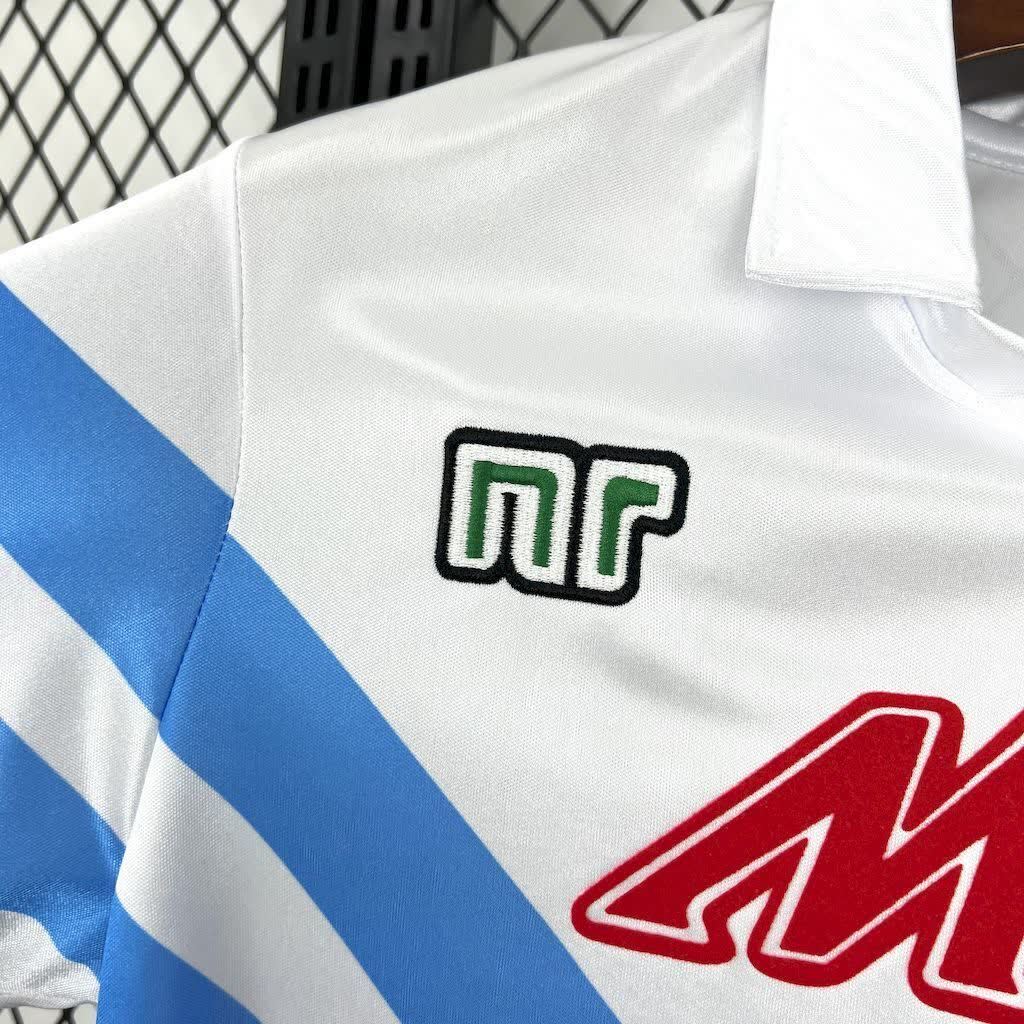 Football Shirt SSC Napoli Away 88-89 Retro extra 3