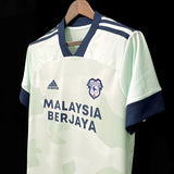 Football Shirt Cardiff City Away 21-22 extra 2
