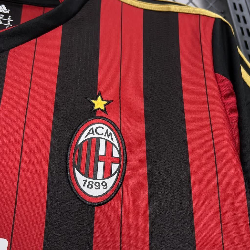 Football Shirt AC Milan Home 13-14 Retro extra 3