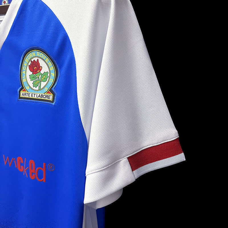 Football Shirt Blackburn Rovers Home 22-23 extra 3