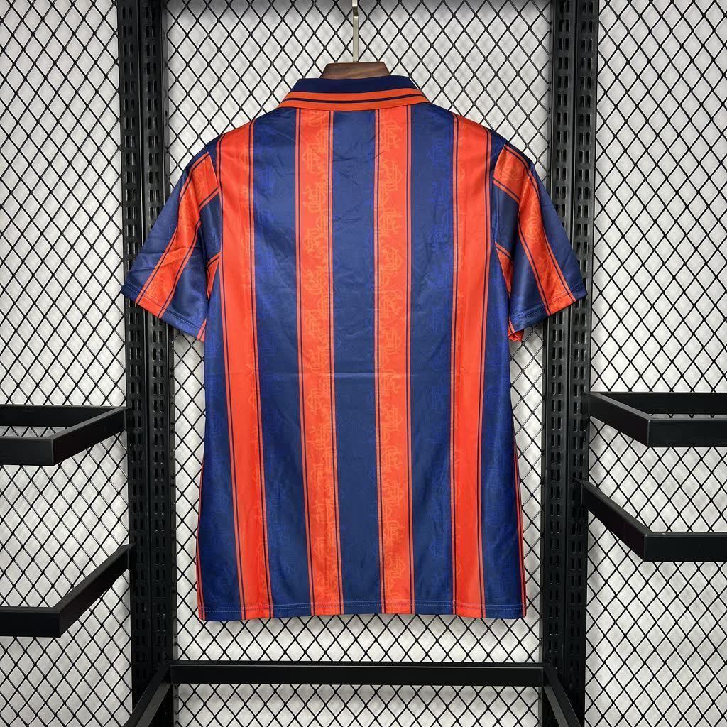 Football Shirt Rangers Away 93-94 Retro back