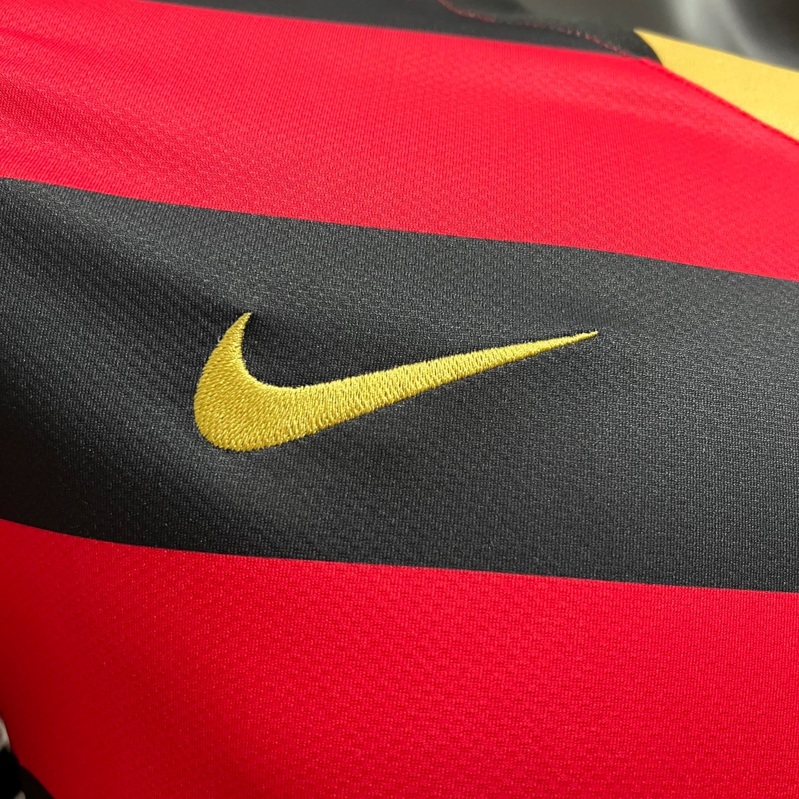 Football Shirt Flamengo Home Long Sleeve 08-09 Retro extra 3