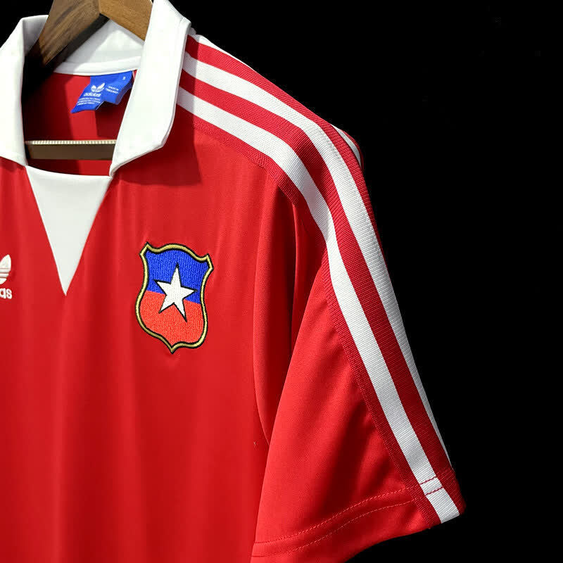 Football Shirt Chile Home 1982 Retro 25-26 extra 3