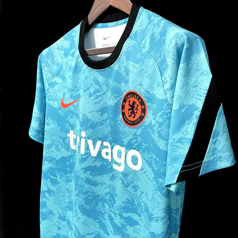 Football Shirt Chelsea Training 21-22 Sky Blue extra 3