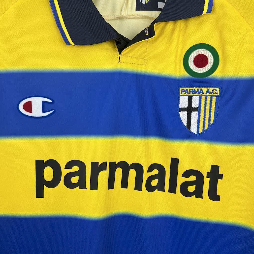 Football Shirt Parma Calcio Home 99-00 Retro extra 3