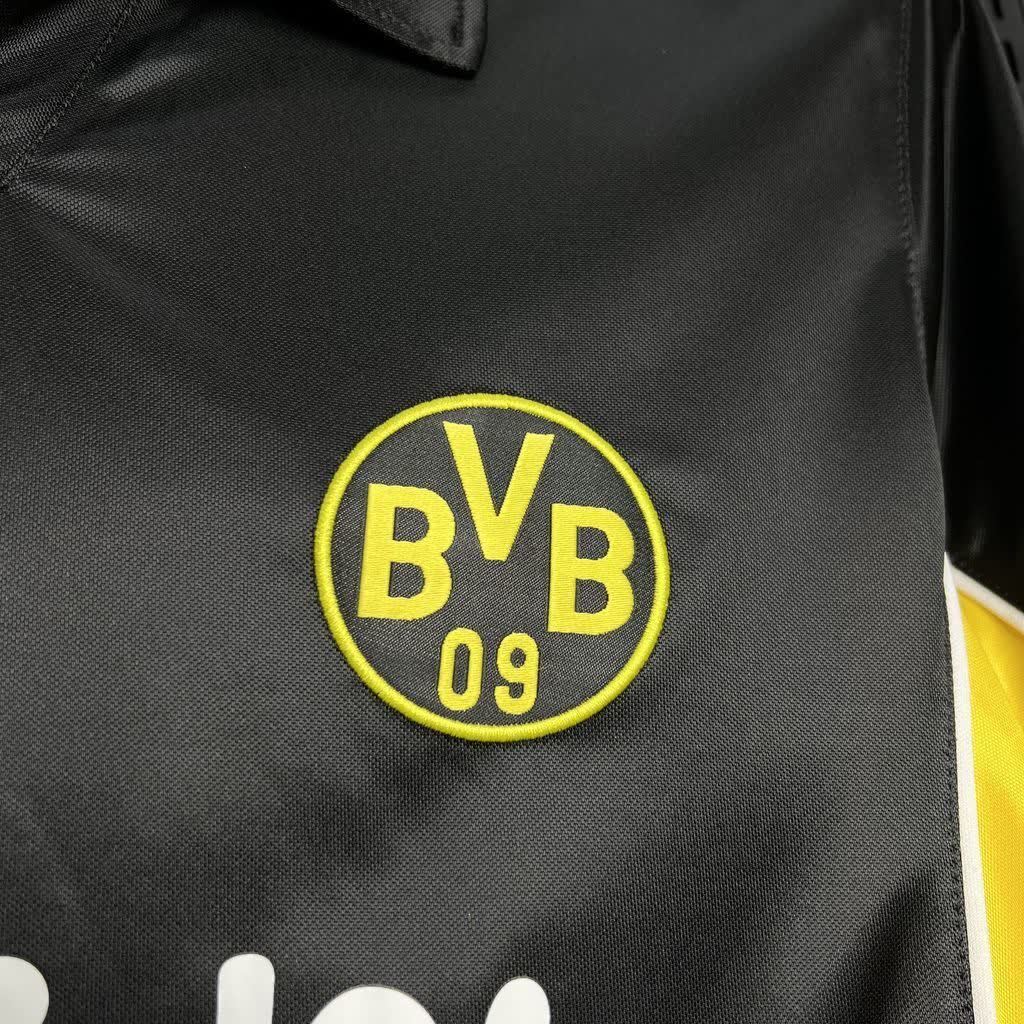 Football Shirt Borussia Dortmund Away 98-00 Retro extra 3