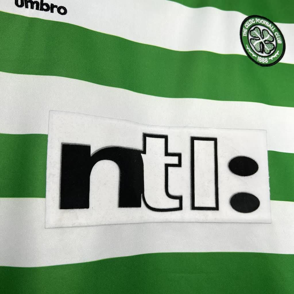 Football Shirt Celtic Home 99-00 Retro extra 4