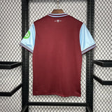 Football Shirt West Ham United Home 24-25 back