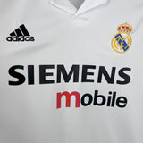 Football Shirt Real Madrid Home 02-03 Retro extra 3