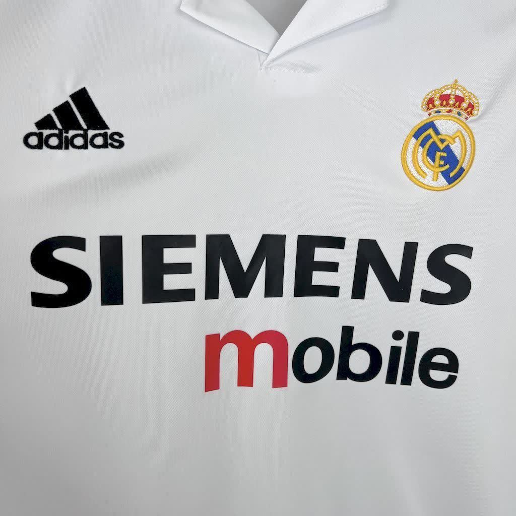 Football Shirt Real Madrid Home 02-03 Retro extra 3