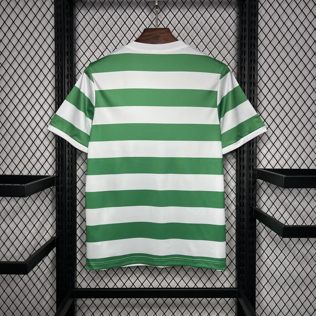 Football Shirt Celtic FC Home 80-81 Retro back