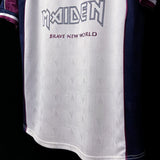 Football Shirt West Ham Iron Maiden Away 99-00 Retro extra 3