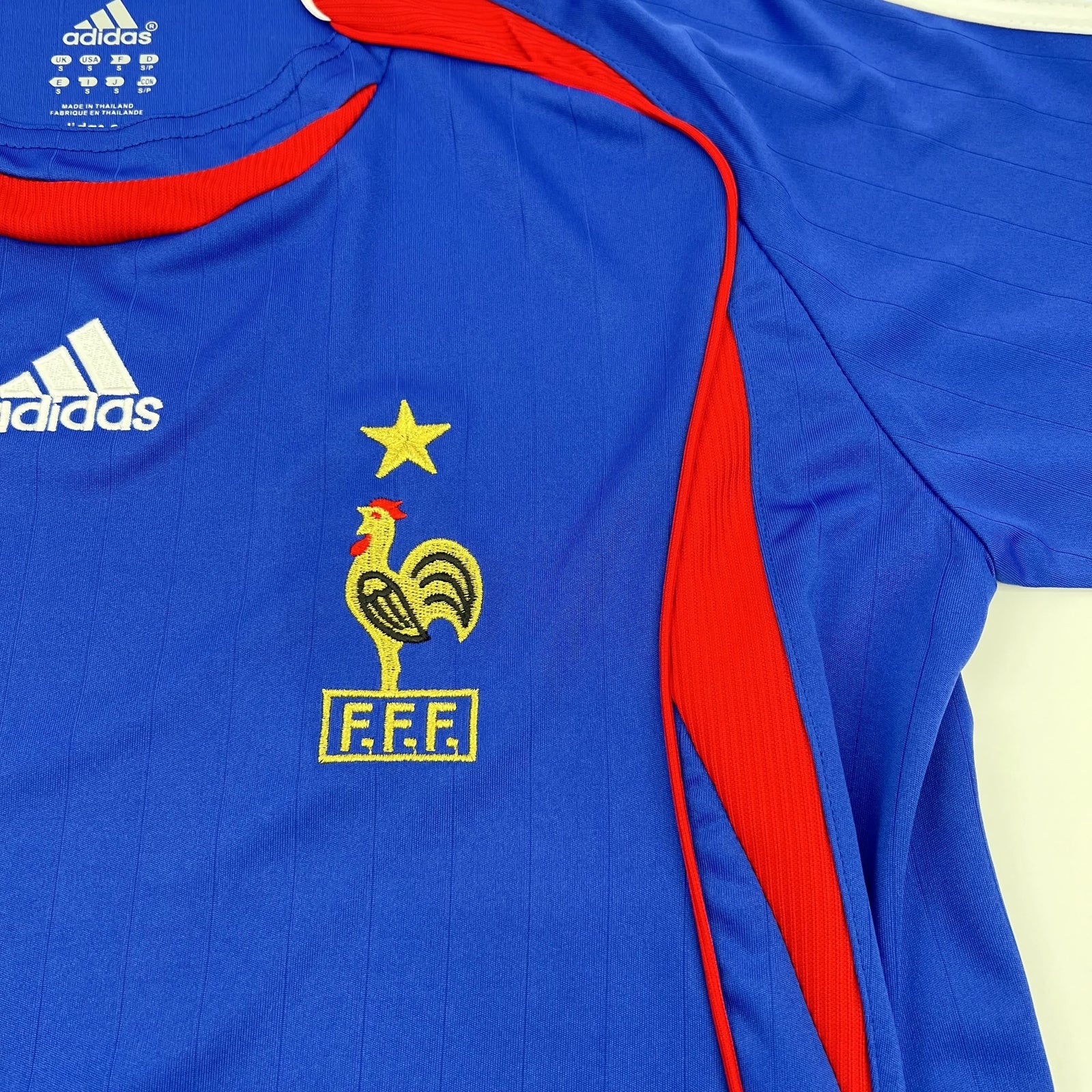 Football Shirt France Home 2006 Retro extra 3