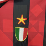 Football Shirt AC Milan Home 93-94 Long Sleeves Retro extra 3