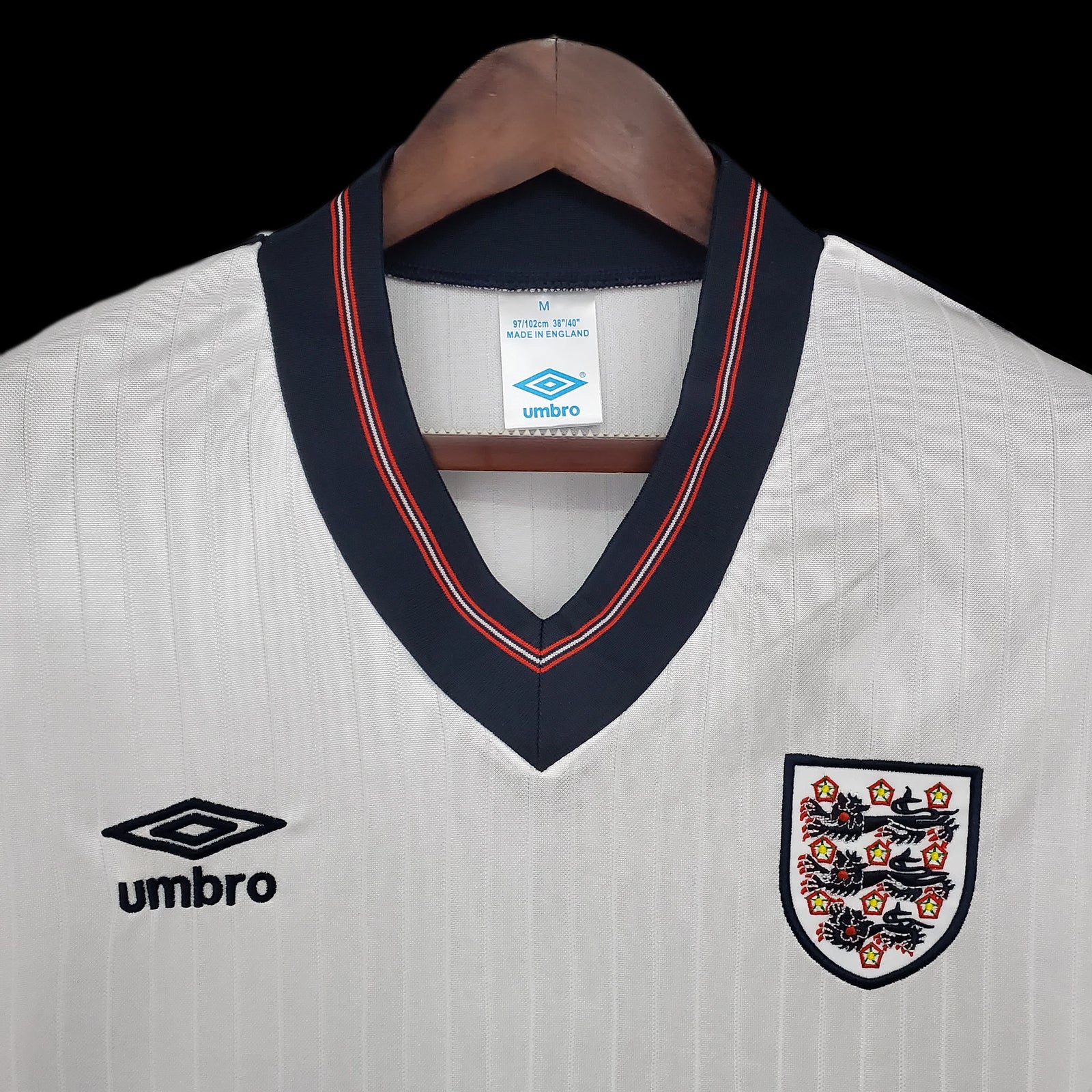 Football Shirt England Home 84-87 Retro extra 3