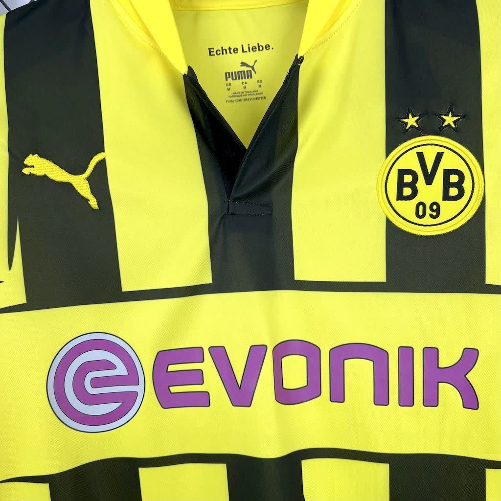 Football Shirt Borussia Dortmund Home 12-13 Retro extra 3