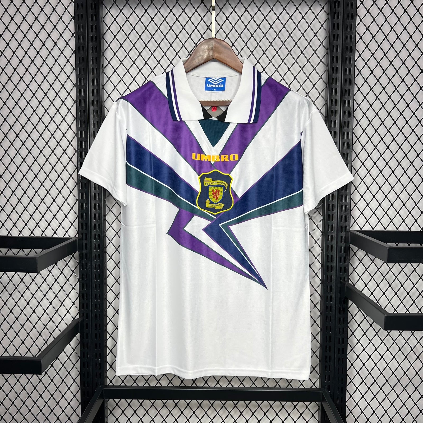 Football Shirt Scotland Away 94-96 Retro extra 3