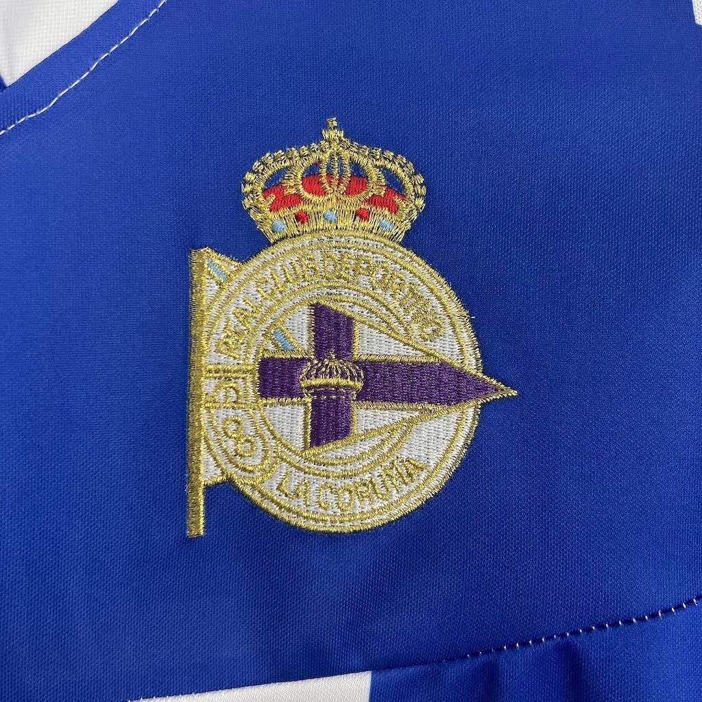Football Shirt Deportivo de La Coruna Home 03-04 extra 3