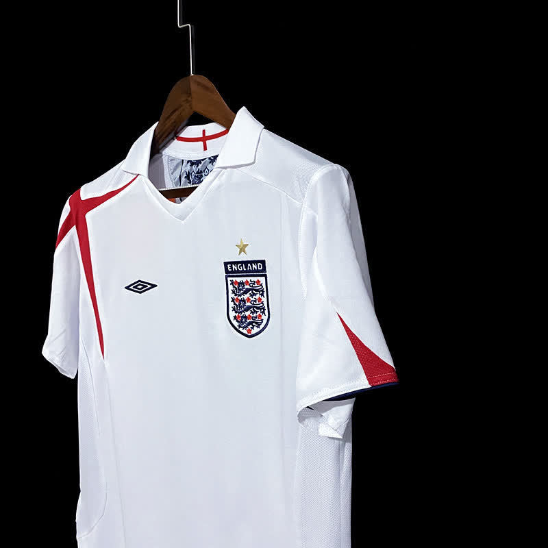 Football Shirt England Home 05-06 Retro extra 3