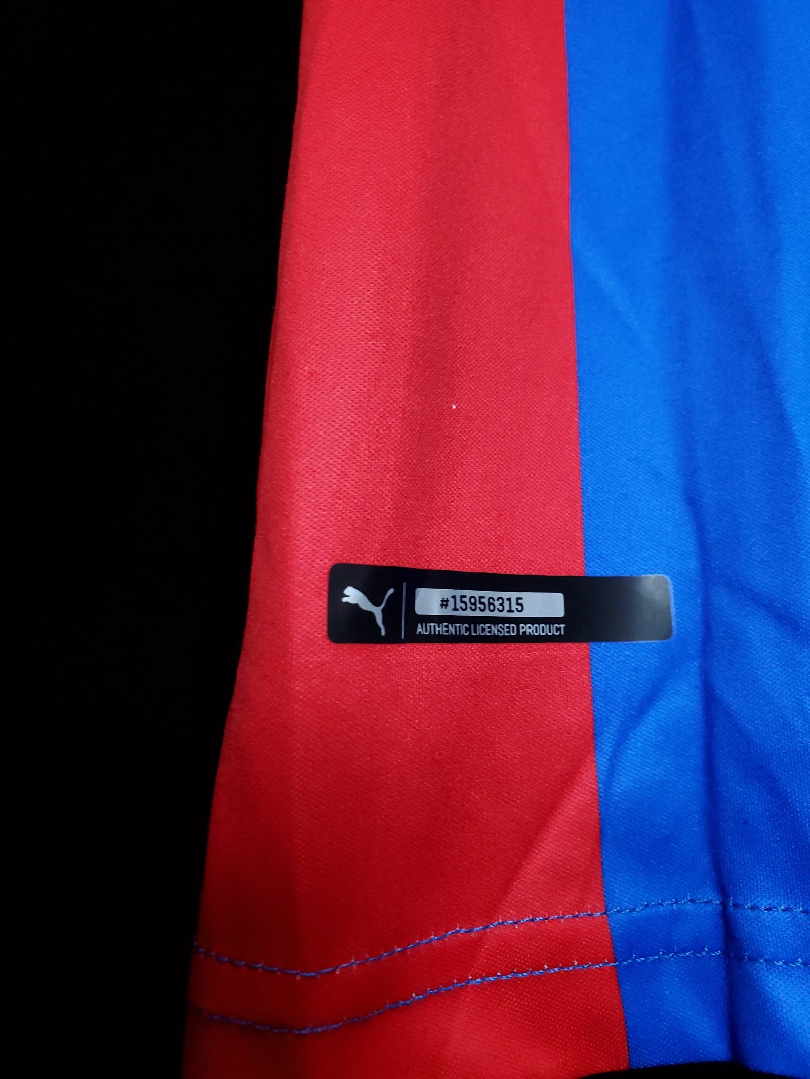 Football Shirt Crystal Palace Home 20-21 extra 3