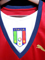 Football Shirt Italy Goalkeeper Red 2006 Retro extra 3