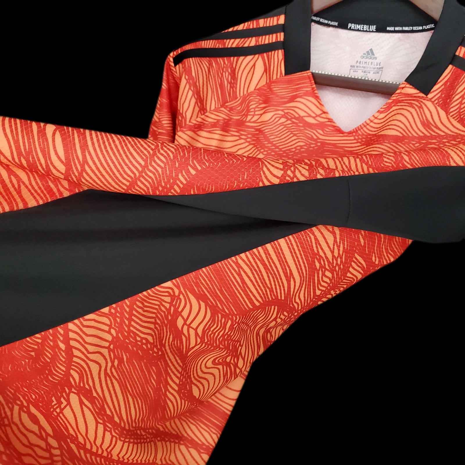 Football Shirt Manchester United Goalkeeper 25-26 Orange extra 3
